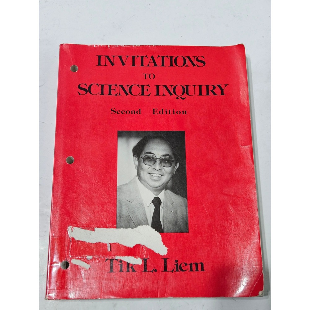 Invitations to Science Inquiry Second Edition Tik L Liem Science Education Book